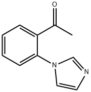 1-[2-(1H-IMIDAZOL-1-YL)PHENYL]ETHANONE Structure