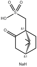 비시클로[2.2.1]헵탄-1-메탄술폰산,7,7-디메틸-2-옥소-,sodiuM염,(1R,4S)- 구조식 이미지
