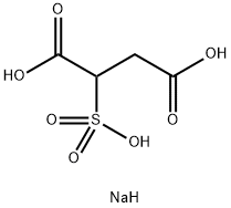 sulphosuccinic acid, sodium salt  구조식 이미지