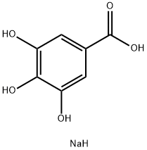 sodium gallate  Structure