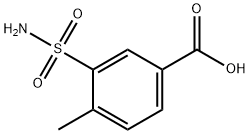 4-METHYL-3-SULFAMOYLBENZOIC ACID Structure