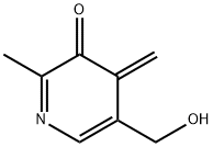 3(4H)-Pyridinone, 5-(hydroxymethyl)-2-methyl-4-methylene- (9CI) Structure