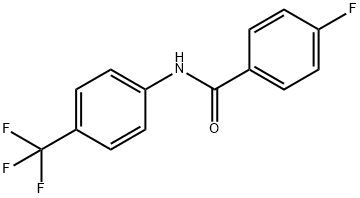 N-[4-(TRIFLUOROMETHYL)PHENYL]-4-FLUOROBENZAMIDE Structure
