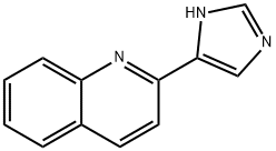 2-(1H-이미다졸-4-YL)-퀴놀린 구조식 이미지