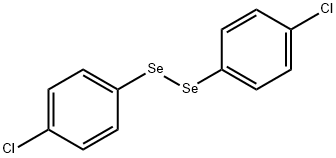 BIS(4-CHLOROPHENYL)DISELENIDE Structure