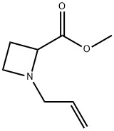 2-Azetidinecarboxylicacid,1-(2-propenyl)-,methylester(9CI) Structure