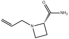 2-아제티딘카르복사미드,1-(2-프로페닐)-,(S)-(9Cl) 구조식 이미지