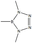 4,5-Dihydro-1,4,5-trimethyl-1H-tetrazaborole Structure