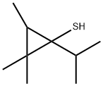 Cyclopropanethiol, 2,2,3-trimethyl-1-(1-methylethyl)- (9CI) Structure