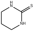 3,4,5,6-테트라하이드로-2-피리미딘 티올 구조식 이미지