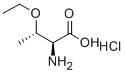 (2S,3S)-2-AMINO-3-ETHOXYBUTANOIC ACID HYDROCHLORIDE, 80% E.E., 99+% Structure