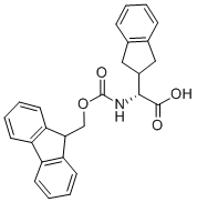 FMOC-D-IGL-OH Structure