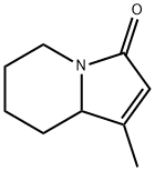 3(5H)-Indolizinone, 6,7,8,8a-tetrahydro-1-methyl- (9CI) 구조식 이미지