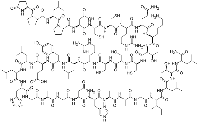 Orexin A (bovine, human, mouse, rat) 구조식 이미지