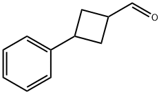 Cyclobutanecarboxaldehyde, 3-phenyl- (9CI) Structure