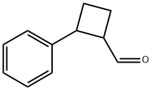 시클로부탄카르복스알데히드,2-페닐-(9CI) 구조식 이미지