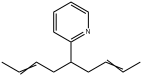 2- [1- (бут-2-енил) пент-3-енил] пиридин структурированное изображение