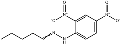 N-VALERALDEHYDE 2,4-DINITROPHENYLHYDRAZONE Structure