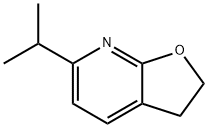 Furo[2,3-b]pyridine, 2,3-dihydro-6-(1-methylethyl)- (9CI) 구조식 이미지