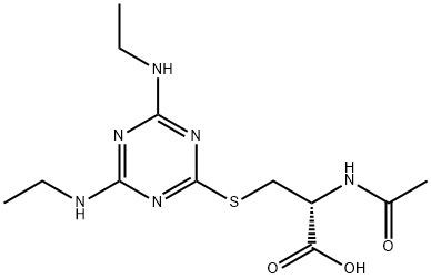 simazine mercapturate Structure