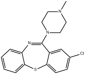 Clotiapine Structure