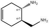 3-사이클로헥센-1-메탄아민,6-아미노-,트랜스-(9CI) 구조식 이미지