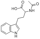 N-Acetyl-D,L-homotryptophan Structure