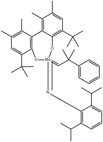 (R)SCHROCK-HOVEYDA CATALYST 구조식 이미지