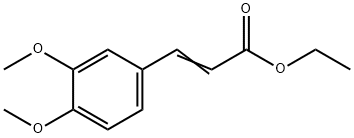 에틸3-(3,4-디메톡시페닐)아크릴레이트 구조식 이미지
