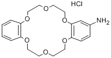 4-AMINODIBENZO-18-CROWN-6 HYDROCHLORIDE, 97 구조식 이미지
