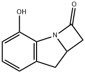 Azeto[1,2-a]indol-2(1H)-one, 8,8a-dihydro-4-hydroxy- (9CI) 구조식 이미지