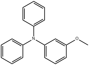 3-METHOXYTRIPHENYLAMINE  97 Structure