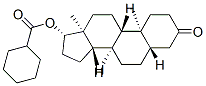 [(5S,8R,9S,10S,13S,14S,17S)-10,13-dimethyl-3-oxo-1,2,4,5,6,7,8,9,11,12 ,14,15,16,17-tetradecahydrocyclopenta[a]phenanthren-17-yl] cyclohexane carboxylate Structure