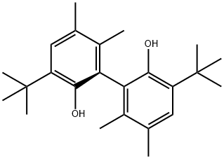 (S)-(-)-5,5',6,6'-TETRAMETHYL-3,3'-DI-TERT-BUTYL-1,1'-BIPHENYL-2,2'-DIOL 구조식 이미지