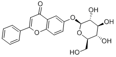 6-HYDROXYFLAVONE-BETA-D-GLUCOSIDE Structure