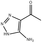 Ethanone,1-(5-amino-1H-1,2,3-triazol-4-yl)- Structure