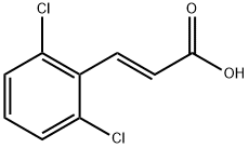2,6-Dichloro-trans-cinnamic acid Structure