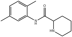 N-(2,5-디메틸페닐)피페리딘-2-카르복사미드 구조식 이미지