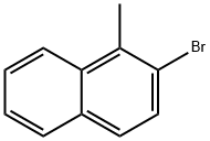2-Bromo-1-methylnaphthalene 구조식 이미지