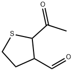 3-티오펜카르복스알데히드,2-아세틸테트라히드로-(9CI) 구조식 이미지