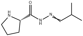 2-Methylpropanal propyl hydrazone Structure