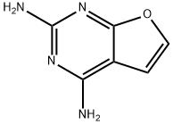 Furo[2,3-d]pyrimidine-2,4-diamine (9CI) Structure
