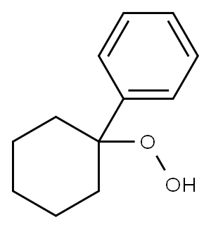 (1-Phenylcyclohexyl) hydroperoxide Structure