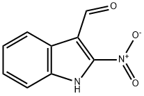 2-nitro-1H-indole-3-carbaldehyde 구조식 이미지