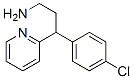 N,N-didemethylchlorpheniramine 구조식 이미지
