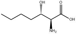 Heptanoic acid, 2-amino-3-hydroxy-, (2S,3S)- (9CI) Structure