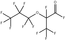 HFPO dimer, acid fluoride 구조식 이미지