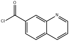 7-quinolinecarbonyl chloride 구조식 이미지