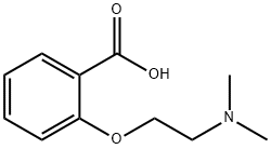 2-[2-(диметиламино)этокси]бензойная кислота структурированное изображение