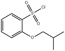 2-ISOBUTOXY-BENZENESULFONYL CHLORIDE Structure